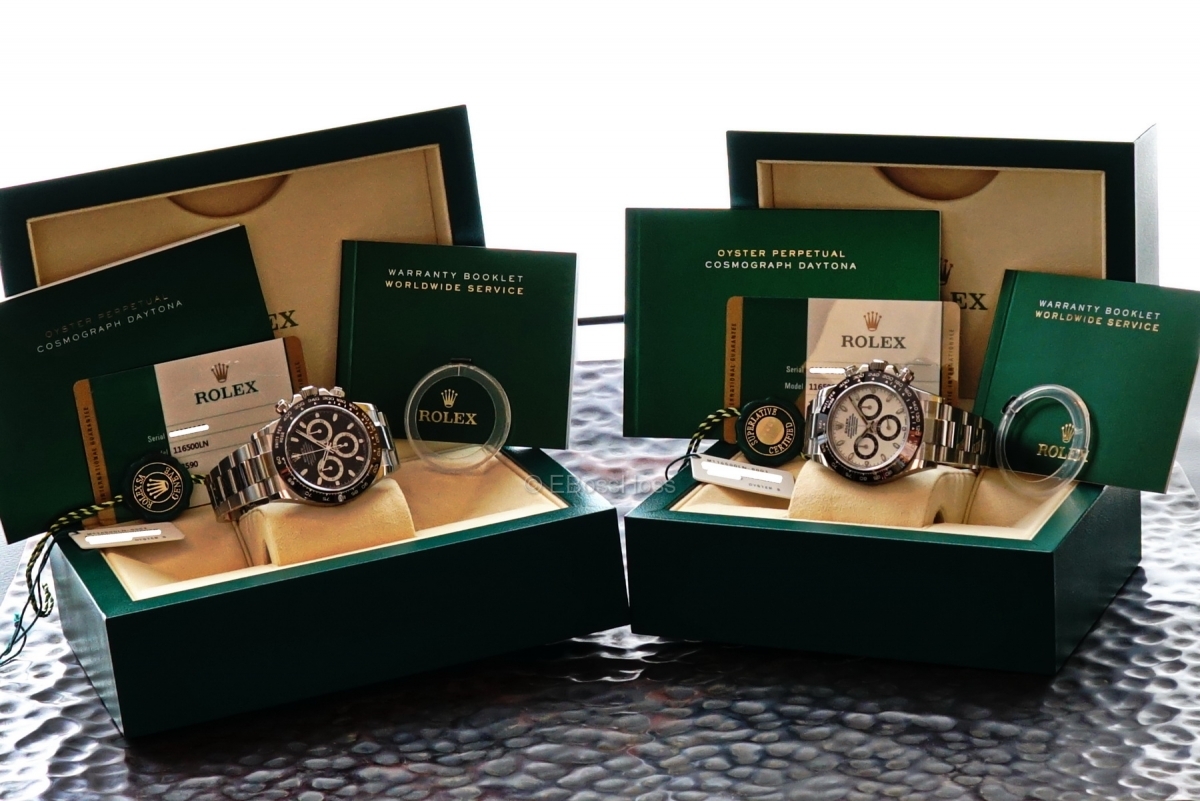 ROLEX SS Ceramic-Bezel Daytona - Ref 116500LN